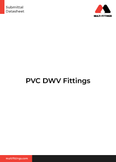 PVC DWV Fittings 2 Way Cleanout Tee