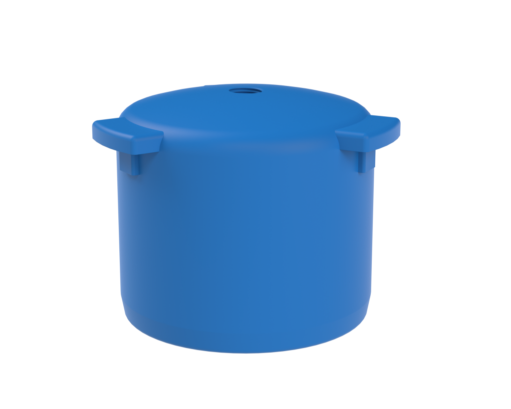 Blue Brute C-900/C907 Pressure Fittings Tapped Plug (NPT Thread) on a white background