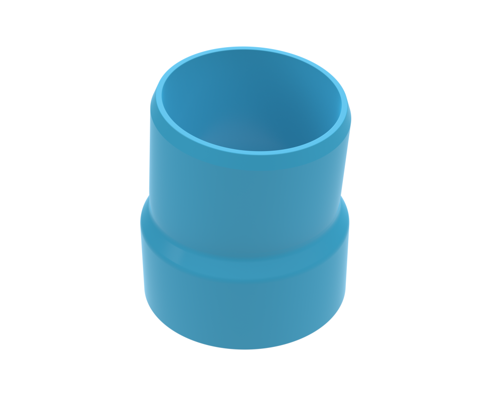 Blue Brute C-900/C907 Pressure Fittings 5° Bend (SPxB) on white background