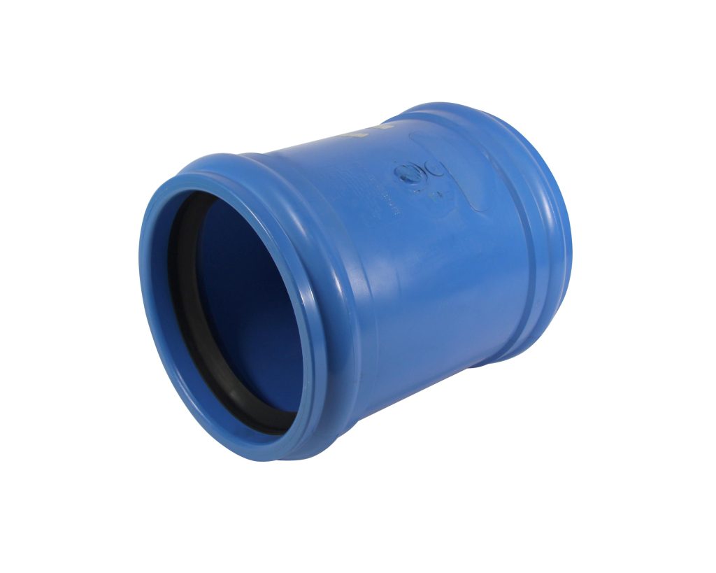 Blue Brute C-900/C907 Pressure Fittings Coupling with Stop (BxB) on white background