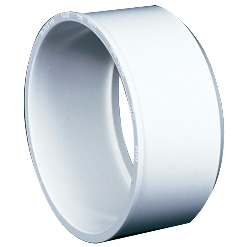 Solvent Weld SDR35 Sewer Fittings Adapter Sleeve (Sewer Hub x DWV Spigot) drawing