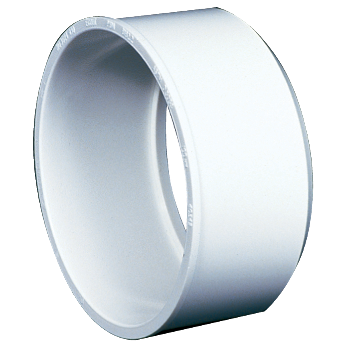 Solvent Weld SDR35 Sewer Fittings Adapter Sleeve (Sewer Hub x DWV Spigot) drawing